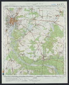 Mapa topograficzna : N-33-59-W : Słupsk