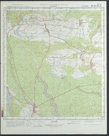 Mapa topograficzna : N-33-94-W : Sypniewo