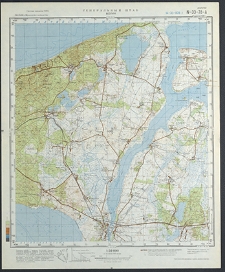 Mapa topograficzna : N-33-78-A : Wolin