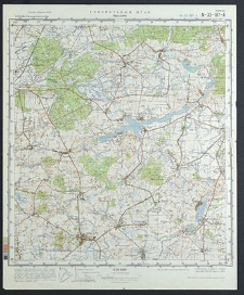 Mapa topograficzna : N-33-107-A : Wysoka