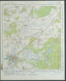 Mapa topograficzna : N-33-95-W : Złotów