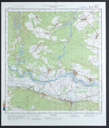 Mapa topograficzna : N-33-139-G : Czerwieńsk