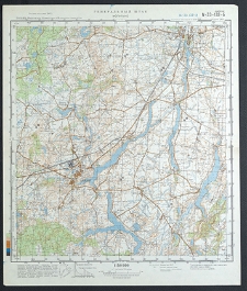 Mapa topograficzna : N-33-132-B : Mogilno