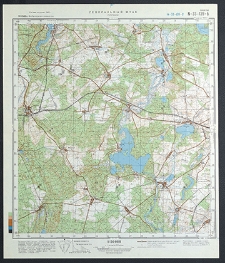 Mapa topograficzna : N-33-139-B : Ołobok