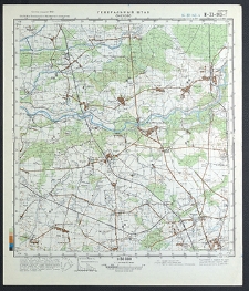 Mapa topograficzna : N-33-143-G : Orzechowo