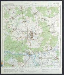 Mapa topograficzna : N-33-140-W : Sulechów