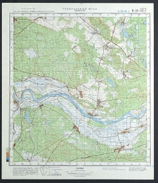 Mapa topograficzna : N-33-138-G : Wężyska
