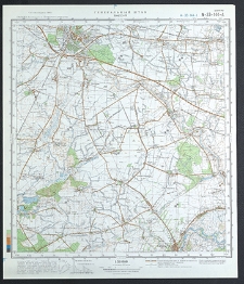 Mapa topograficzna : N-33-144-A : Września