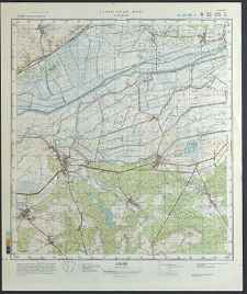 Mapa topograficzna : N-33-I26-B : Słońsk