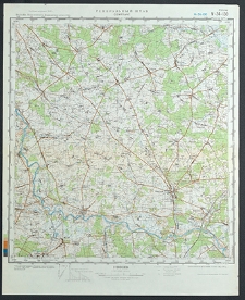 Mapa topograficzna : N-34-130 : Siemiatycze