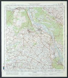 Mapa topograficzna : N-34-110 : Aleksandrów Kujawski