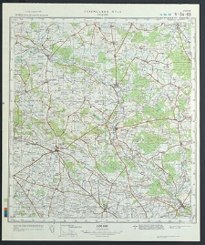 Mapa topograficzna : N-34-II3 : Raciąż