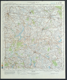 Mapa topograficzna : N-34-I22 : Radziejów
