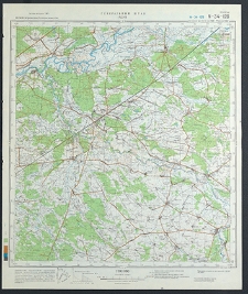Mapa topograficzna : N-34-I28 : Jadów