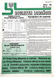 Biuletyn Lubiński nr 8 (57), maj `95