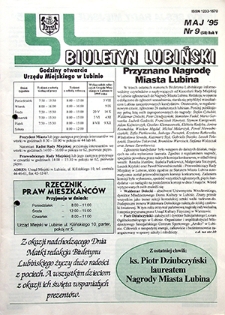 Biuletyn Lubiński nr 9 (58), maj `95