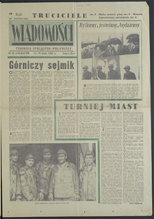 Wiadomości : Tygodnik Zagłębia Miedziowego nr 19 (476), maj `66