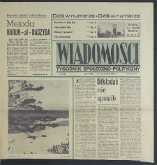 Wiadomości : Tygodnik Zagłębia Miedziowego nr 37 (546), wrzesień `67