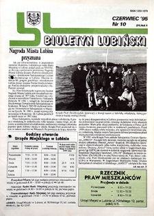Biuletyn Lubiński nr 10 (59), czerwiec `95