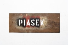 Szablon kolejowy : Piasek