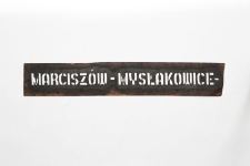 Szablon kolejowy : Marcisz&oacute;w&ndash;Mysłakowice