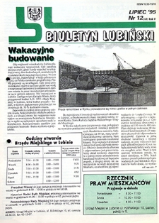 Biuletyn Lubiński nr 12 (61), lipiec `95