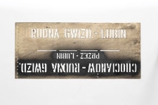 Szablon kolejowy : Rudna Gwizdanów–Lubin ; Chocianów–Rudna Gwizdanów przez Lubin