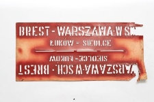 Szablon kolejowy : Brest–Warszawa Wschodnia przez Łuków–Siedlce ; Warszawa Wschodnia–Brest przez Siedlce–Łuków