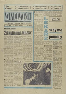 Wiadomości : Tygodnik Zagłębia Miedziowego 1965 nr 9 (413), luty `65