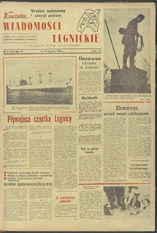 Wiadomości Legnickie nr 1 (145), styczeń `60