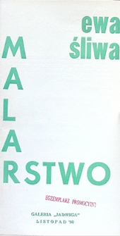 Ewa Śliwa : Malarstwo