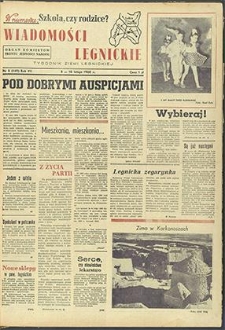 Wiadomości Legnickie nr 5 (149), luty `60