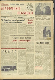 Wiadomości Legnickie nr 11 (155), marzec `60