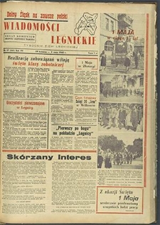Wiadomości Legnickie nr 17 (161), kwiecień `60