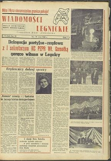 Wiadomości Legnickie nr 19 (163), maj `60