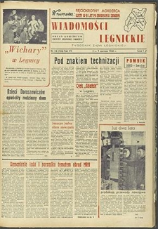 Wiadomości Legnickie nr 22 (166), czerwiec `60