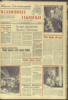 Wiadomości Legnickie nr 25 (169), czerwiec `60