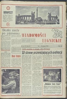 Wiadomości Legnickie nr 33 (177), sierpień `60