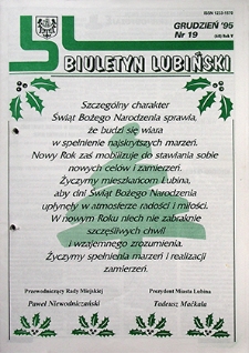Biuletyn Lubiński nr 19 (68), grudzień `95