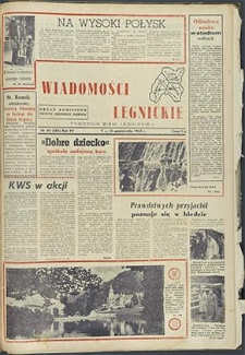 Wiadomości Legnickie nr 40 (184), październik `60