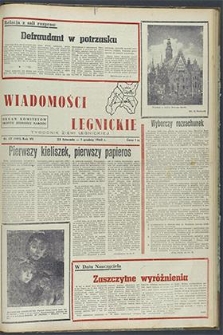 Wiadomości Legnickie nr 47 (191), listopad `60