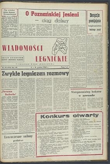 Wiadomości Legnickie nr 49 (193), grudzień `60