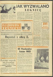 Wiadomości Legnickie nr 6 (202), luty `61