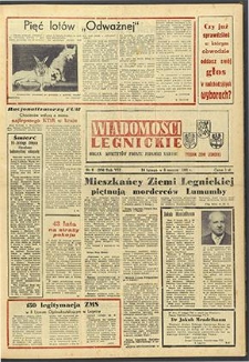 Wiadomości Legnickie nr 8 (204), luty `61