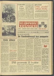 Wiadomości Legnickie nr 19 (215), maj `61