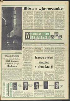 Wiadomości Legnickie nr 7 (255), luty `62