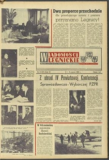 Wiadomości Legnickie nr 9 (257), marzec `62
