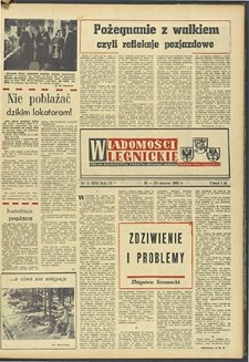 Wiadomości Legnickie nr 11 (259), marzec `62