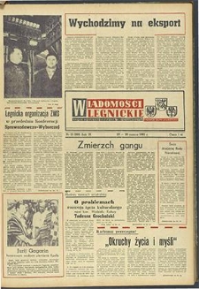 Wiadomości Legnickie nr 12 (260), marzec `62