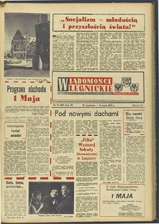 Wiadomości Legnickie nr 17 (265), kwiecień `62